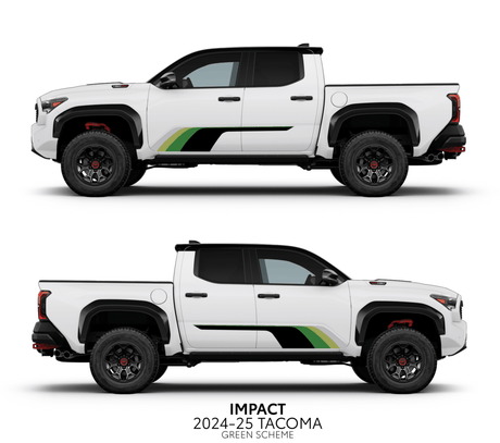 2024+ Tacoma Impact Rocker Panel Decal Kit - Xtrusion Overland