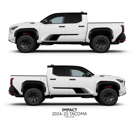 2024+ Tacoma Impact Rocker Panel Decal Kit - Xtrusion Overland