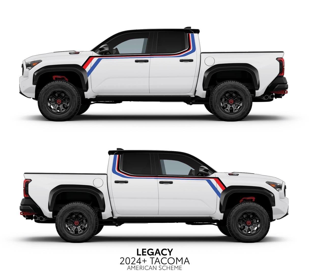 2024+ Tacoma Legacy Decal Kit - Xtrusion Overland