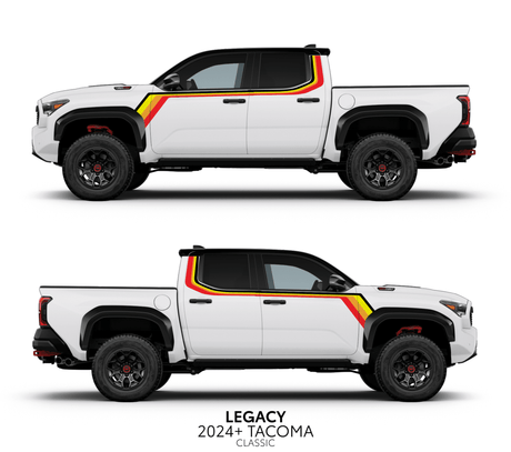 2024+ Tacoma Legacy Decal Kit - Xtrusion Overland
