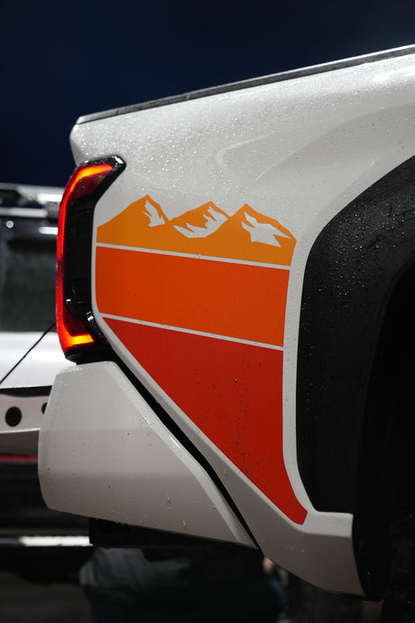 2024+ Tacoma Lower Bedside Decals - Xtrusion Overland