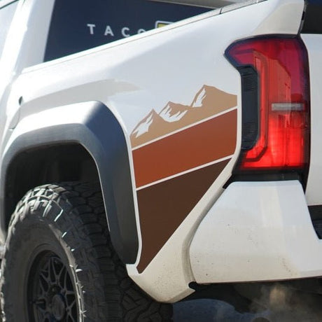 2024+ Tacoma Lower Bedside Decals - Xtrusion Overland