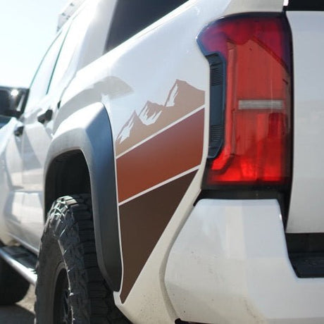 2024+ Tacoma Lower Bedside Decals - Xtrusion Overland