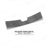 2024+ Tacoma Tailgate Topo Decal - Xtrusion Overland