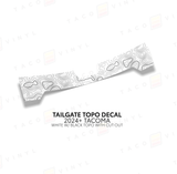2024+ Tacoma Tailgate Topo Decal - Xtrusion Overland