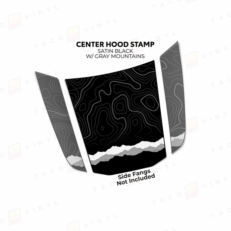 2024 Tacoma/2025+ 4Runner Apex Hood Stamp - Xtrusion Overland