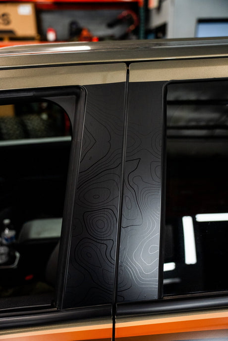 2024+ Tacoma/2025+ 4Runner Door Pillar Decals - Xtrusion Overland