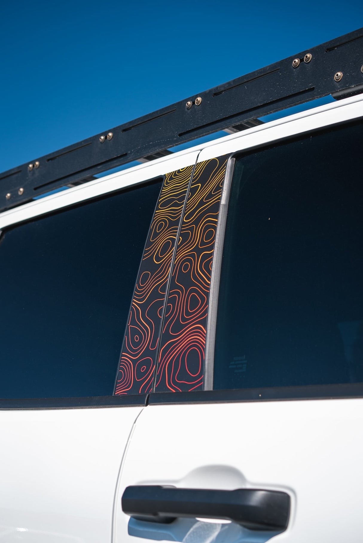 2024+ Tacoma/2025+ 4Runner Door Pillar Decals - Xtrusion Overland