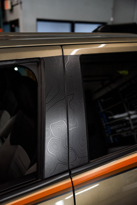 2024+ Tacoma/2025+ 4Runner Door Pillar Decals - Xtrusion Overland