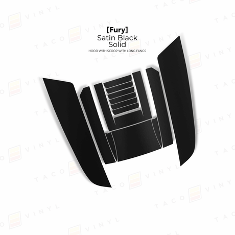 2024+ Tacoma/2025+ 4Runner Fury Hood Scoop Stamp - Xtrusion Overland
