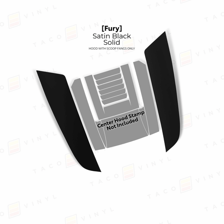 2024+ Tacoma/2025+ 4Runner Fury Hood Scoop Stamp - Xtrusion Overland