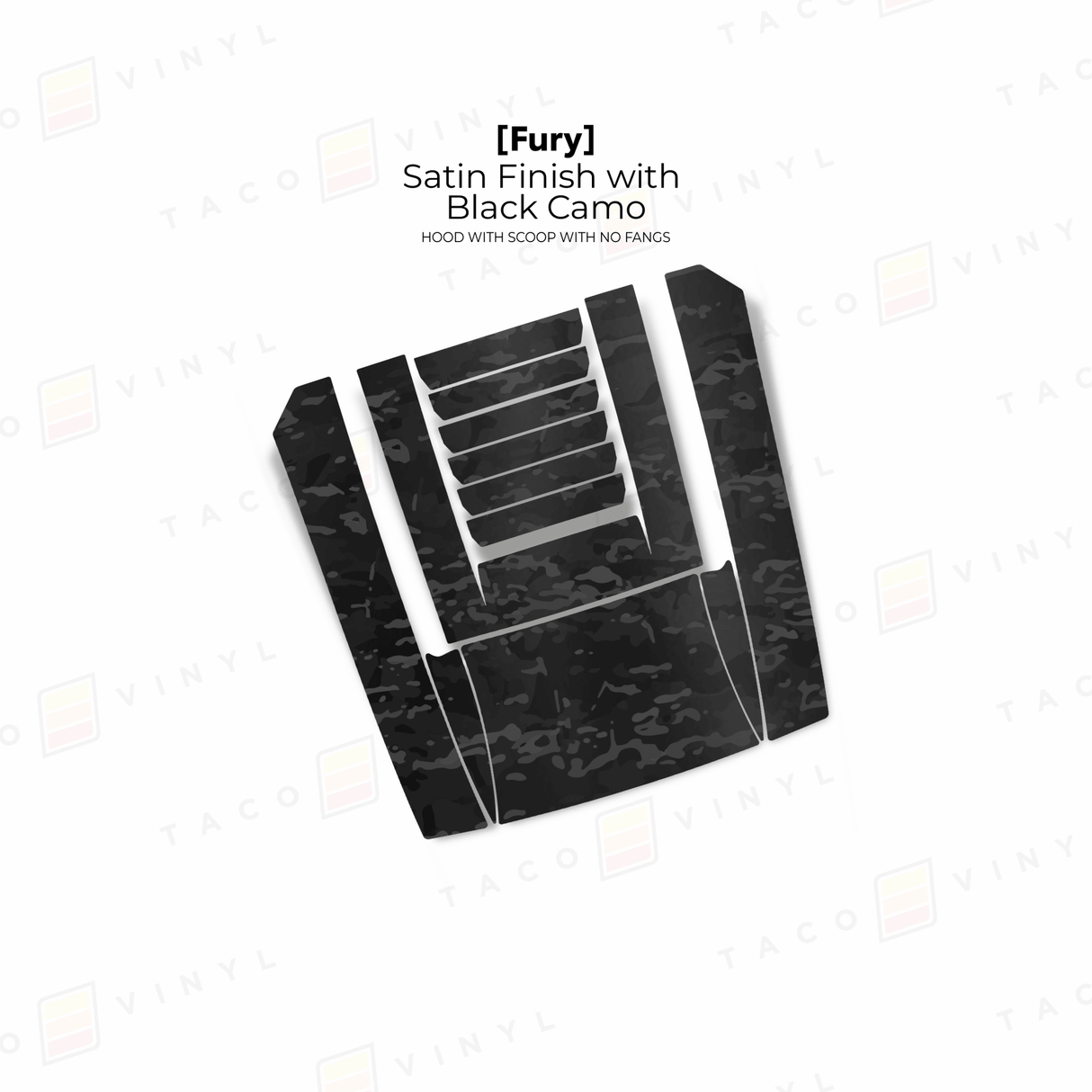 2024+ Tacoma/2025+ 4Runner Fury Hood Scoop Stamp - Xtrusion Overland
