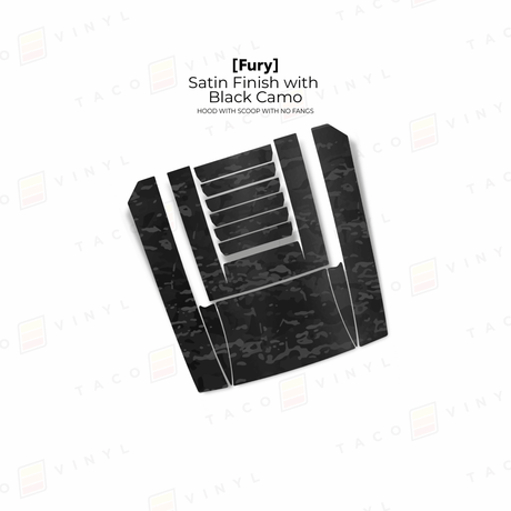 2024+ Tacoma/2025+ 4Runner Fury Hood Scoop Stamp - Xtrusion Overland