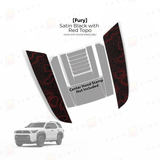 2024+ Tacoma/2025+ 4Runner Fury Hood Scoop Stamp - Xtrusion Overland