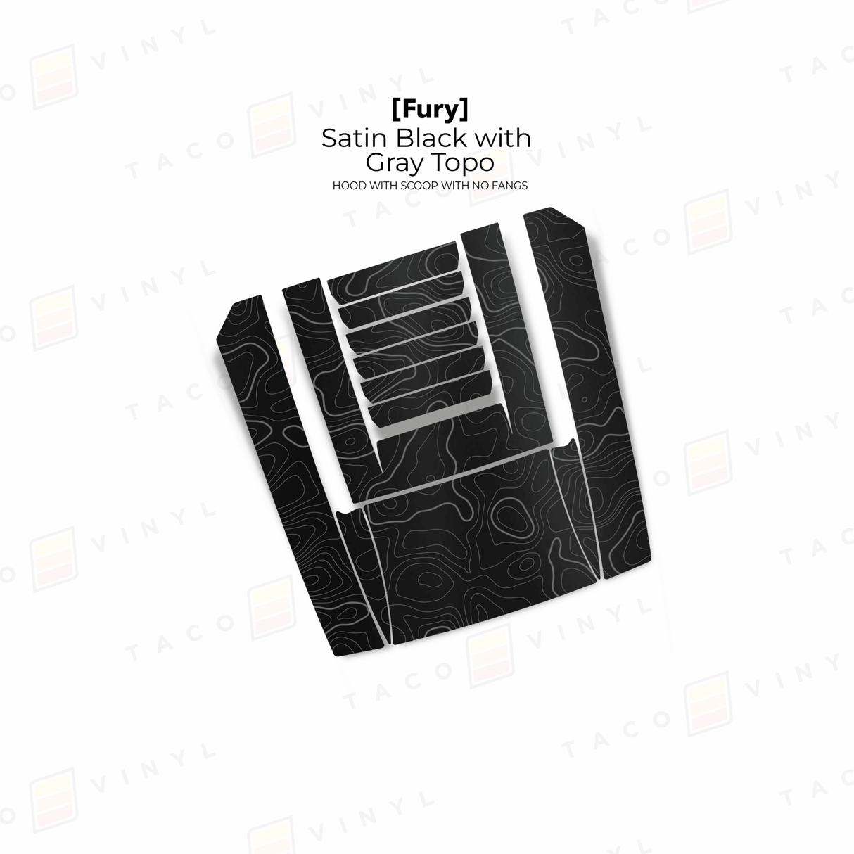 2024+ Tacoma/2025+ 4Runner Fury Hood Scoop Stamp - Xtrusion Overland