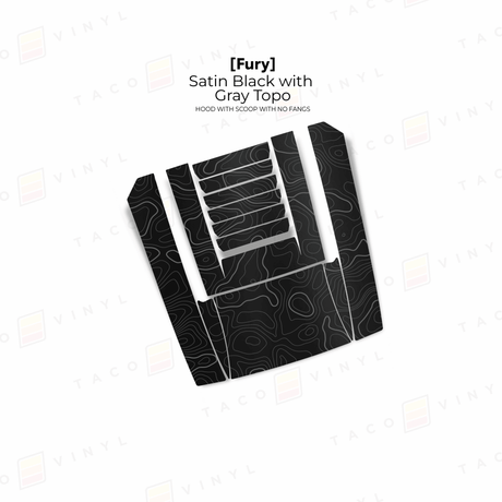 2024+ Tacoma/2025+ 4Runner Fury Hood Scoop Stamp - Xtrusion Overland
