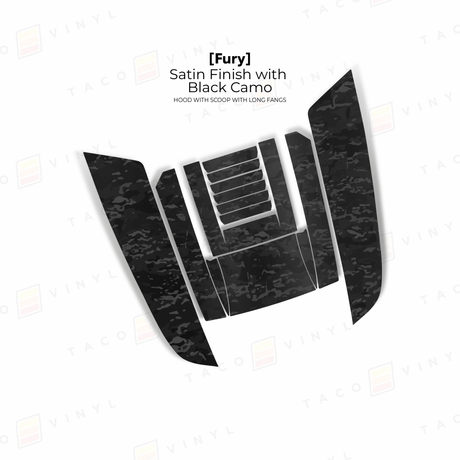 2024+ Tacoma/2025+ 4Runner Fury Hood Scoop Stamp - Xtrusion Overland