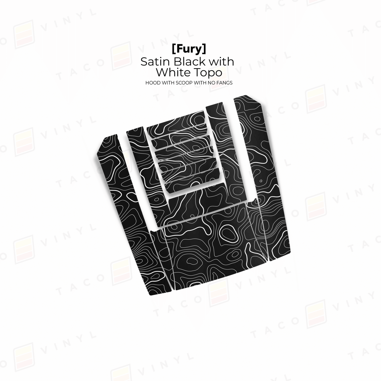 2024+ Tacoma/2025+ 4Runner Fury Hood Scoop Stamp - Xtrusion Overland