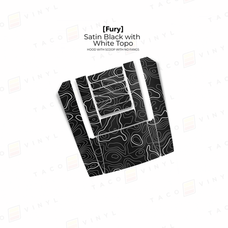 2024+ Tacoma/2025+ 4Runner Fury Hood Scoop Stamp - Xtrusion Overland