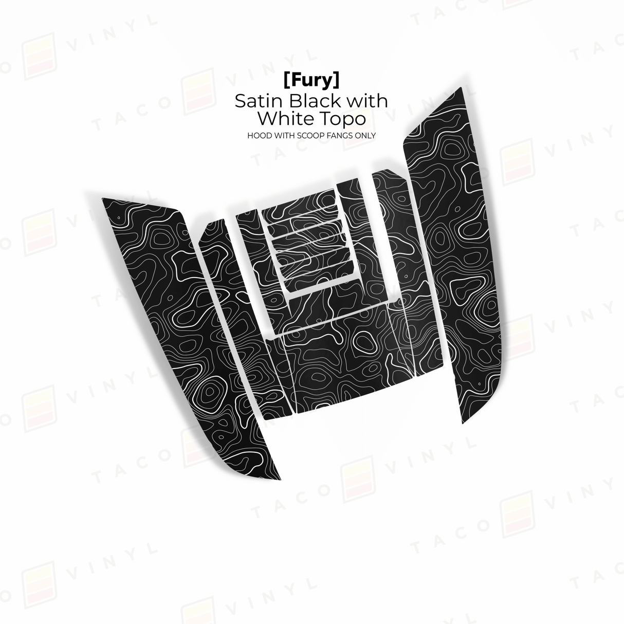 2024+ Tacoma/2025+ 4Runner Fury Hood Scoop Stamp - Xtrusion Overland