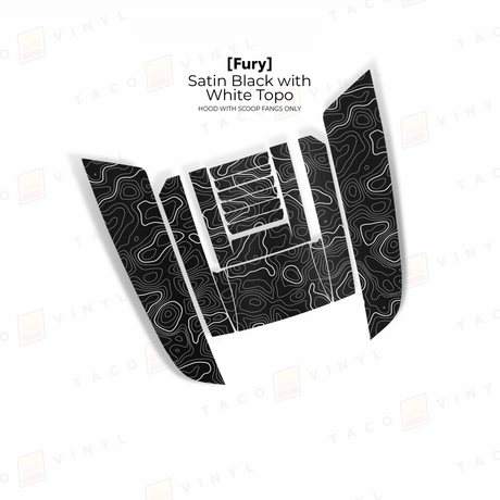 2024+ Tacoma/2025+ 4Runner Fury Hood Scoop Stamp - Xtrusion Overland