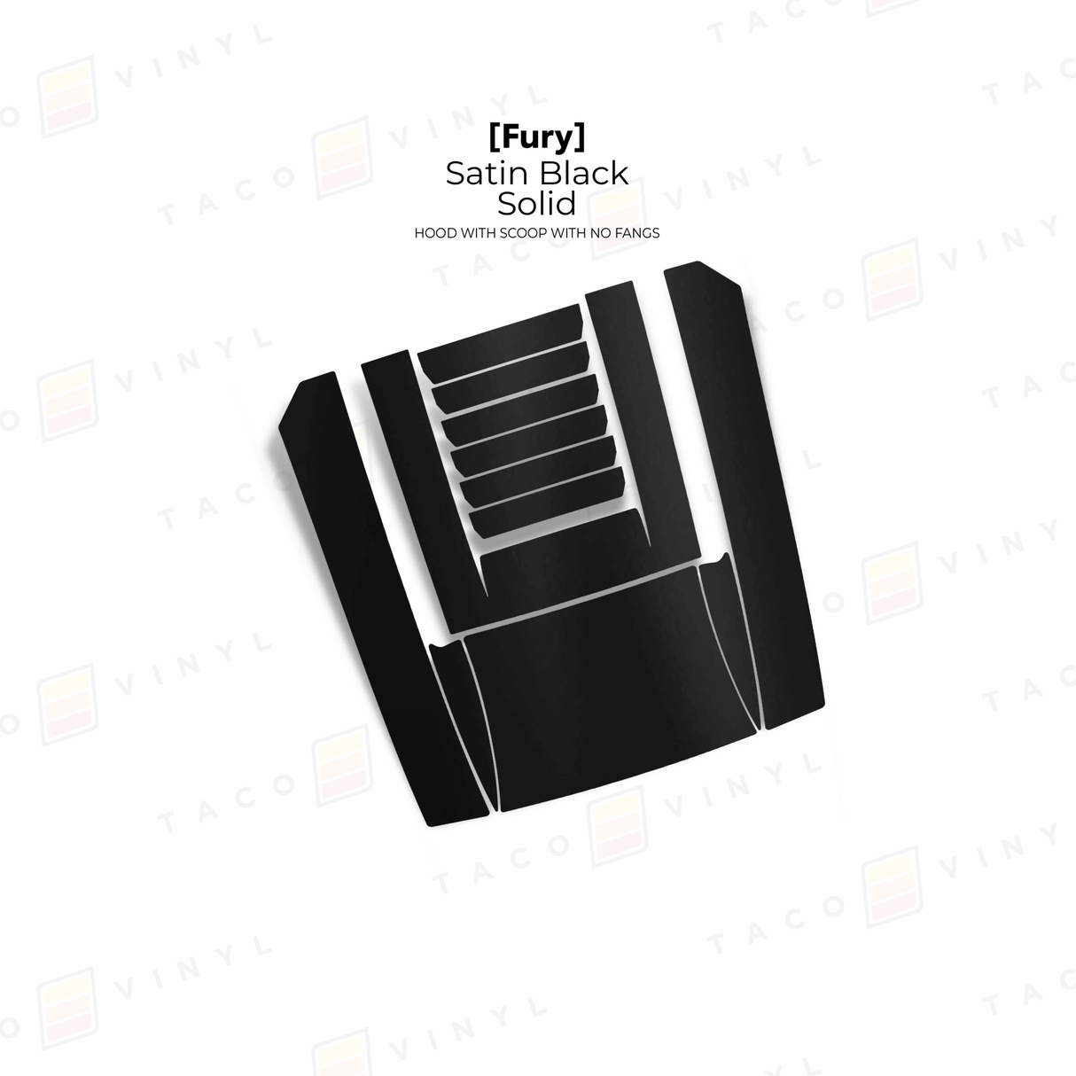 2024+ Tacoma/2025+ 4Runner Fury Hood Scoop Stamp - Xtrusion Overland