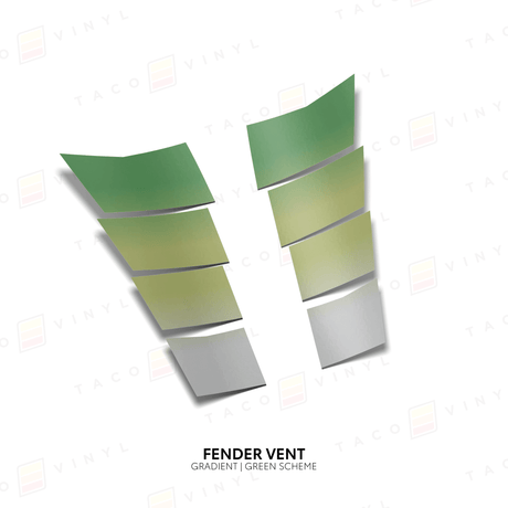 2024+ Tacoma/2025+ 4Runner Gradient Fender Vents - Xtrusion Overland