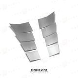 2024+ Tacoma/2025+ 4Runner Gradient Fender Vents - Xtrusion Overland