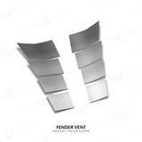 2024+ Tacoma/2025+ 4Runner Gradient Fender Vents - Xtrusion Overland