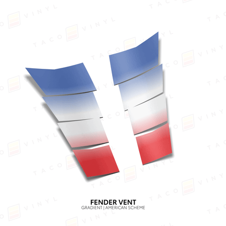 2024+ Tacoma/2025+ 4Runner Gradient Fender Vents - Xtrusion Overland