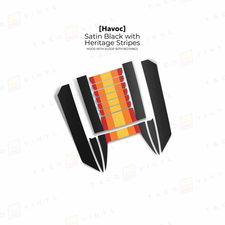 2024+ Tacoma/2025+ 4Runner Havoc Hood Scoop Stamp - Xtrusion Overland
