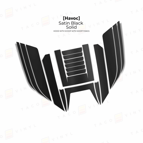 2024+ Tacoma/2025+ 4Runner Havoc Hood Scoop Stamp - Xtrusion Overland