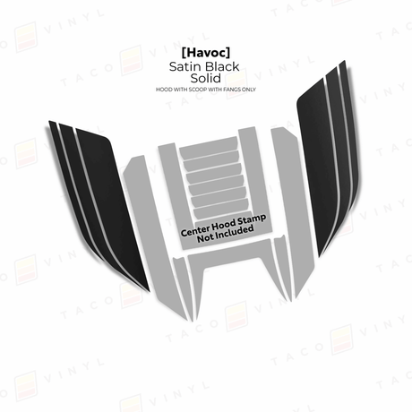 2024+ Tacoma/2025+ 4Runner Havoc Hood Scoop Stamp - Xtrusion Overland