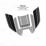 2024+ Tacoma/2025+ 4Runner Havoc Hood Scoop Stamp - Xtrusion Overland