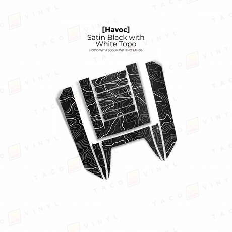 2024+ Tacoma/2025+ 4Runner Havoc Hood Scoop Stamp - Xtrusion Overland