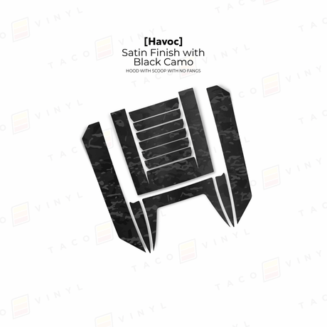 2024+ Tacoma/2025+ 4Runner Havoc Hood Scoop Stamp - Xtrusion Overland