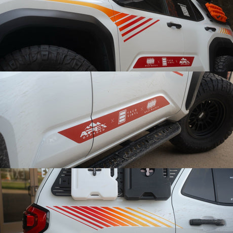 2024+ Tacoma/2025+ 4Runner Hyper Stripe Kit - Xtrusion Overland