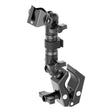 2024+ Toyota Tacoma & 2025+ Toyota 4Runner Passenger Side Grab Handle Mount with CB Radio Microphone Holder Holder - Xtrusion Overland