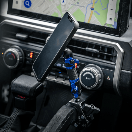 2024+ Toyota Tacoma & 2025+ Toyota 4Runner Passenger Side Grab Handle Mount with MagSafe Charging Phone Holder - Xtrusion Overland