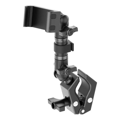 2024+ Toyota Tacoma & 2025+ Toyota 4Runner Passenger Side Grab Handle Mount with Universal Phone Cradle - Xtrusion Overland