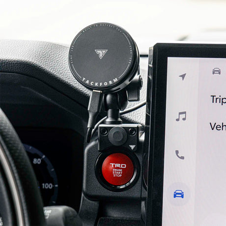 2024+ Toyota Tacoma (8" & 14" Screen) & 2025+ Toyota 4Runner LINK™ Dash Clip with 20mm Metal Ball & Dovetail - Xtrusion Overland