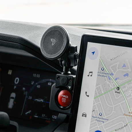 2024+ Toyota Tacoma (8" & 14" Screen) & 2025+ Toyota 4Runner LINK™ Dash Clip with MagSafe Phone Holder - Xtrusion Overland