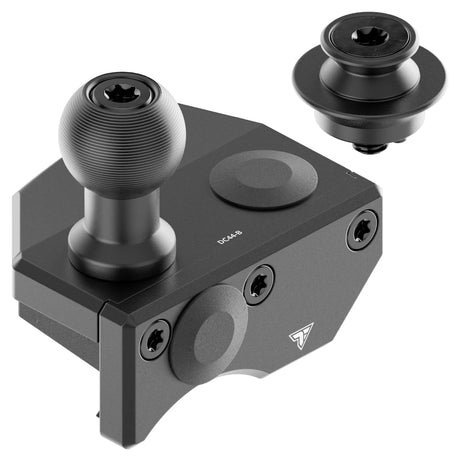 2024+ Toyota Tacoma (8" Screen ONLY) & 2025+ 4Runner LINK™ Dash Clip with 20mm Metal Ball & Dovetail - Xtrusion Overland