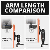 2024+ Toyota Tacoma (8" Screen ONLY) & 2025+ 4Runner LINK™ Dash Clip with MagSafe Charging Phone Holder - Xtrusion Overland