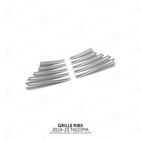 2024+ Tacoma Glowing Edge Grille Rib Decal