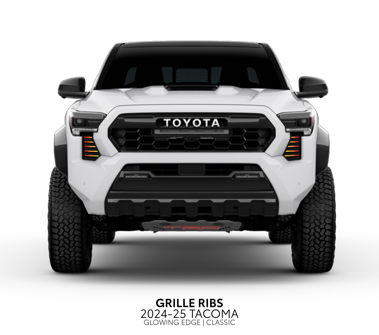 2024+ Tacoma Glowing Edge Grille Rib Decal