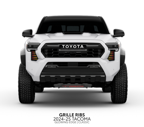 2024+ Tacoma Glowing Edge Grille Rib Decal