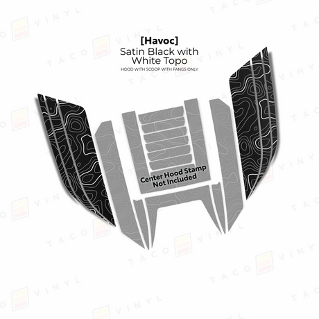 2024+ Tacoma/2025+ 4Runner Havoc Hood Scoop Stamp