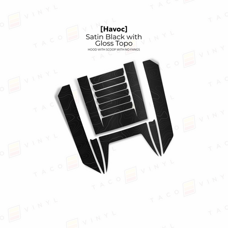 2024+ Tacoma/2025+ 4Runner Havoc Hood Scoop Stamp