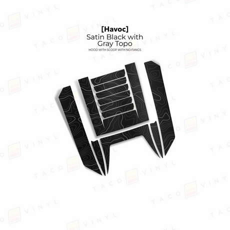 2024+ Tacoma/2025+ 4Runner Havoc Hood Scoop Stamp